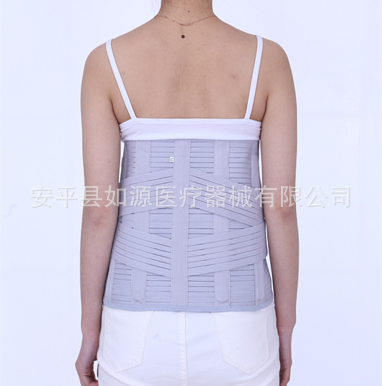 加宽全弹透气型护腰带腰围增强型护腰带钢板护腰带宽30厘米-图2