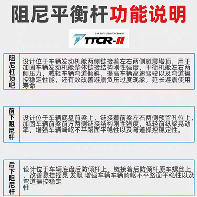 适用问界M7阻尼平衡杆AITO专用液压TTCR防倾无损车身汽车用品改装-图2