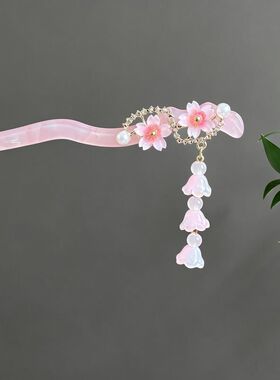 发簪子发饰新中式日常盘佩戴发簪