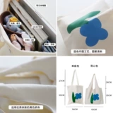 Оригинальная вместительная и большая сумка на одно плечо, японский летний шоппер, в цветочек