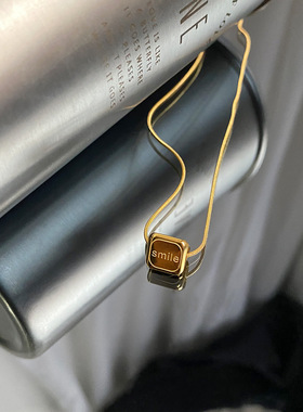 2022春季新品小众设计钛钢项链女