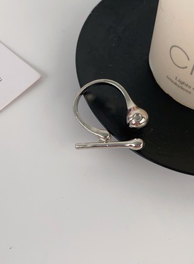 公德木鱼戒指趣味可敲打百搭小众