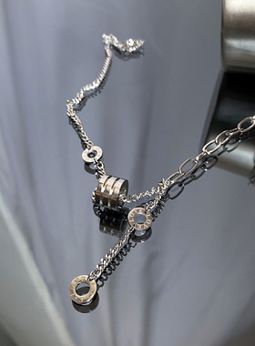 高级感钛钢不掉色小蛮腰女项链