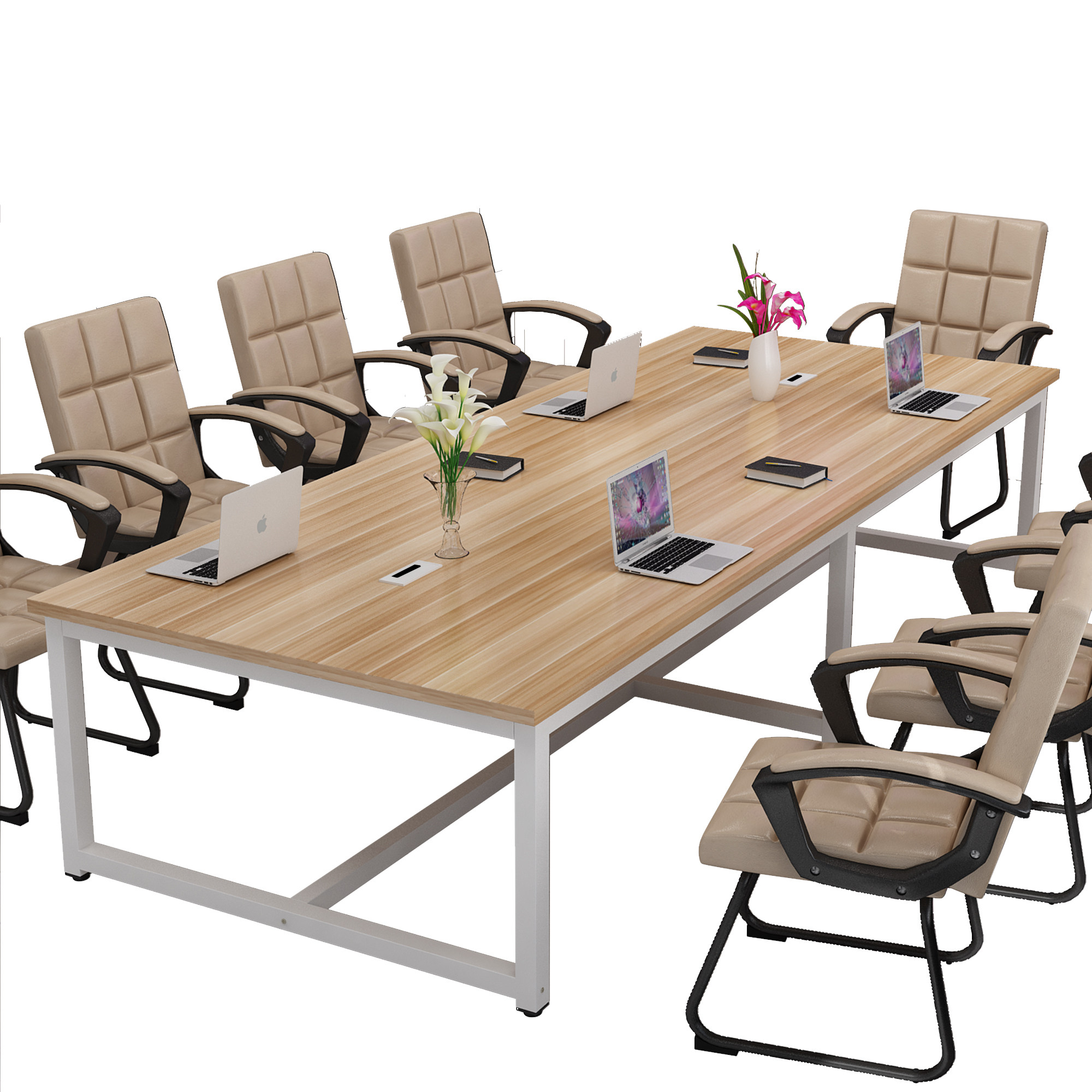 会议桌长桌简约现代长方形工作台培训桌长条桌办公家具职员办公桌