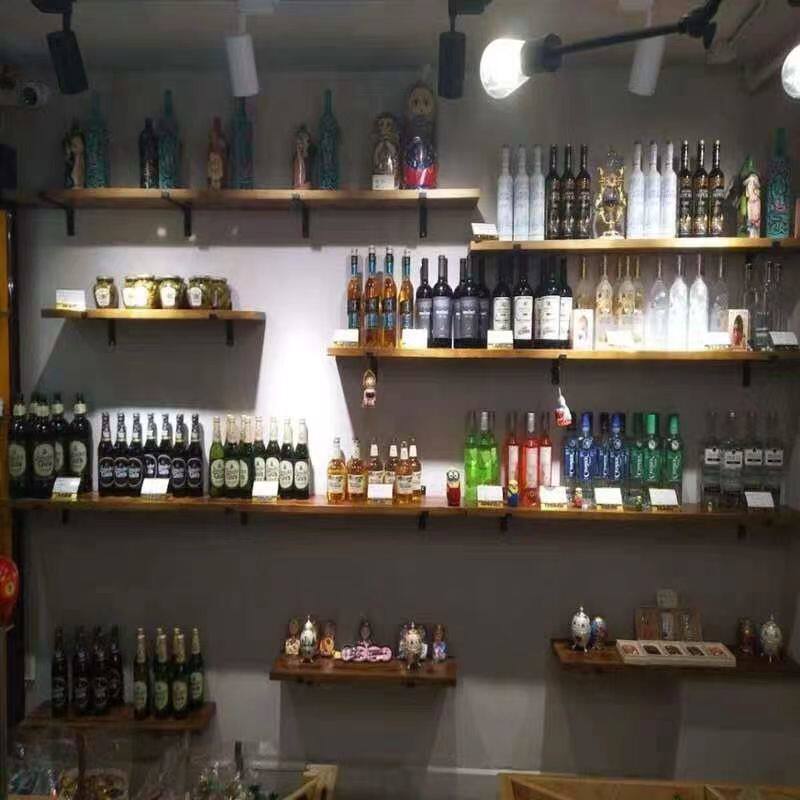 墙上置物架实木一字隔板墙面壁挂微波炉搁物装饰书架厨房创意收纳