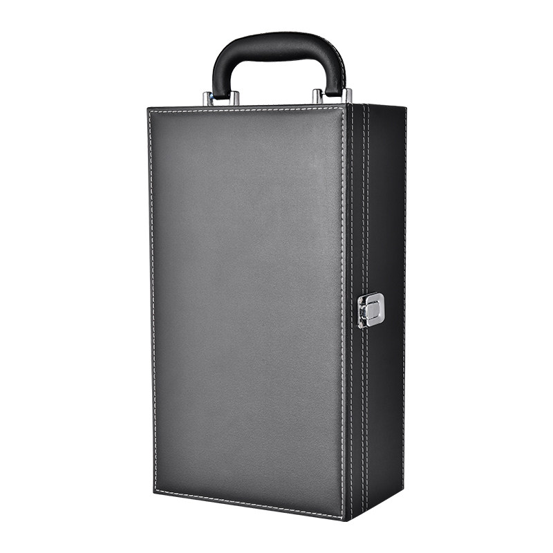 红酒包装礼盒高档酒盒2双支装葡萄酒空盒包装盒通用皮盒酒箱盒子,淘宝优惠券,粉丝福利购,淘宝优惠卷