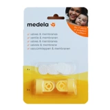 Medela, прокладки для груди, комплект, силиконовый молокоотсос, 6 шт, 2 шт