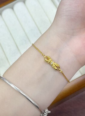 S925纯银手链十字金刚杵意大利复中古轻奢高端小众级设计感精致潮