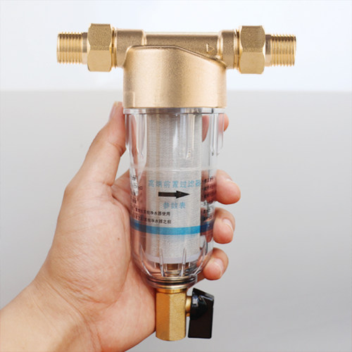 家用进水管过滤器电热水器前置过滤净水器大流量反冲洗自来水热熔 - 图3