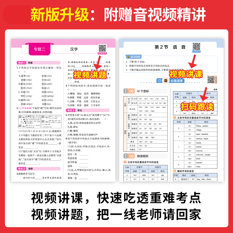 2025一本小学知识大盘点语文数学英语基础知识大全四五六年级考试总复习资料书知识清单汇总小升初必刷题人教版必背考点公式工具书 - 图3