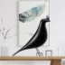 Trang trí nội thất đơn giản chim TV tủ quần áo thời trang mềm showroom mô hình phòng hiên đen và trắng Bắc Âu trang trí phòng khách chim - TV tivi samsung 70 inch TV
