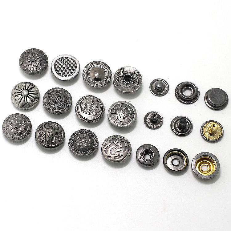 复古枪色金属四合扣皮革配件钱包按扣牛仔暗扣钮扣扣子外套子母扣,淘宝优惠券,粉丝福利购,淘宝优惠卷