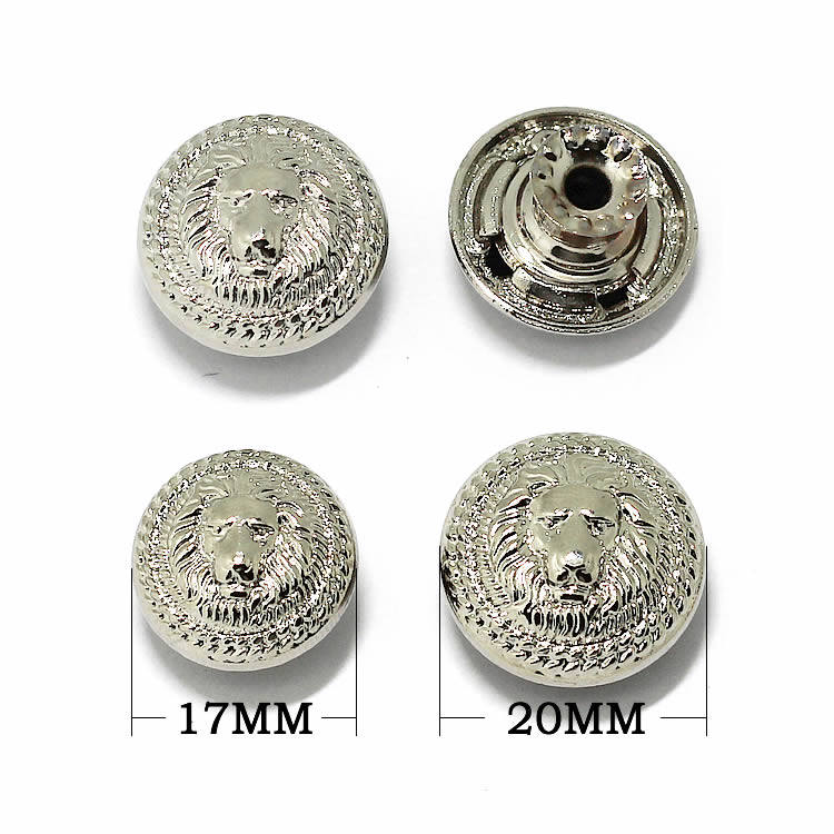 狮子头黑色 玫瑰金 合金摇头扣 DIY扣女背带裤男牛仔裤扣纽扣扣子,淘宝优惠券,粉丝福利购,淘宝优惠卷