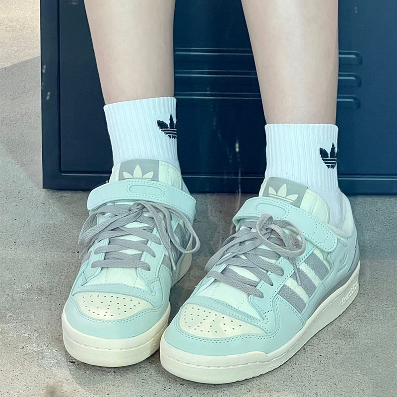 阿迪达斯/Adidas Originals Forum Low 三叶草男女经典板鞋FX6714 - 图0