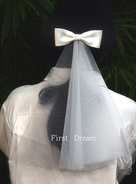 firstdream头纱蝴蝶结