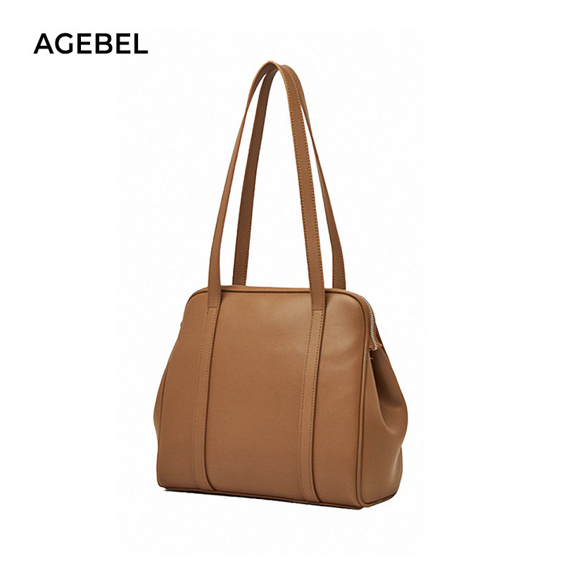 包包女2021新款真皮单肩包 艾吉贝女士包袋