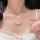 Uncle Li's shop diamond ball spaced pearl stacking bracelet