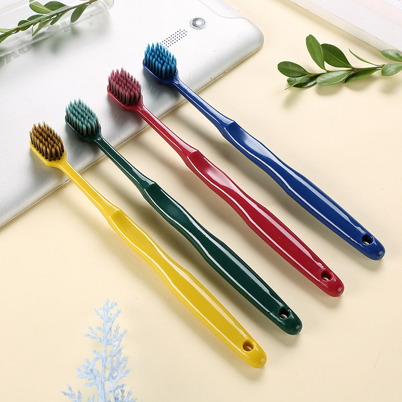 健牌日系配色细丝软毛家用旅行牙刷 健家居牙刷/口腔清洁工具