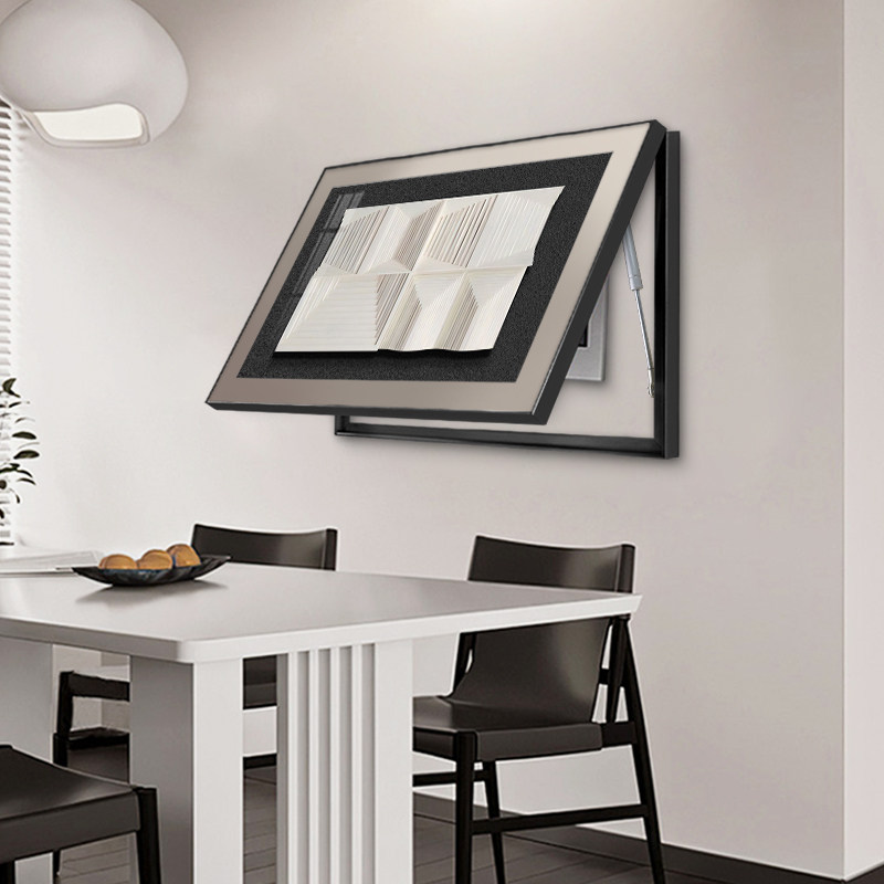 抽象电表箱装饰画2026新款高级感遮挡配电箱盒挂画免打孔餐厅壁画,淘宝优惠券,粉丝福利购,淘宝优惠卷