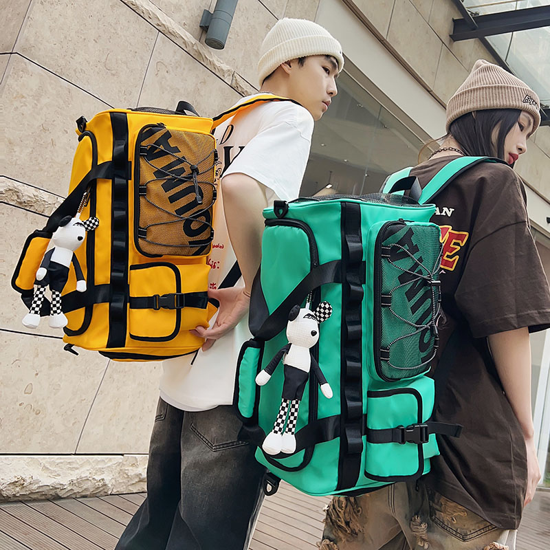 短途旅行包双肩包大容量户外运动健身包手提行李收纳袋防水登山包,淘宝优惠券,粉丝福利购,淘宝优惠卷