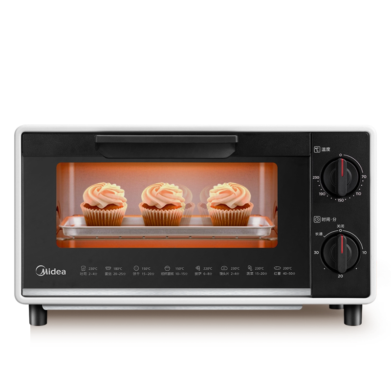 美的t1-109f多功能家用烘焙小烤箱 midea美的艾美星电烤箱