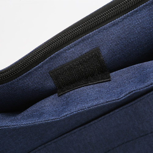 横款加厚帆布文件包袋男女会议学生手提拎资料A4补习定制印刷logo - 图1