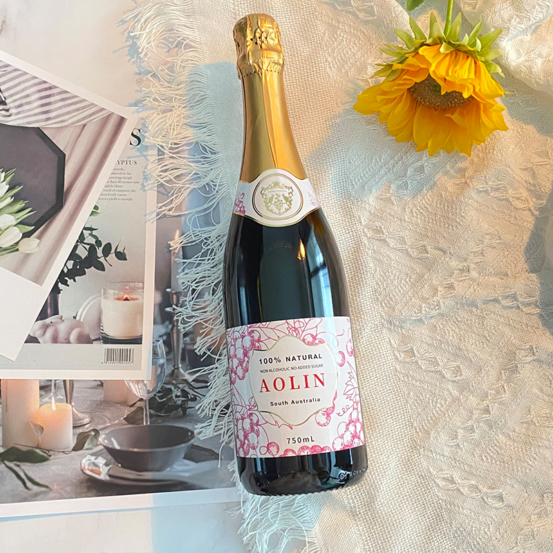 澳洲进口澳林AOLIN无酒精0度无醇葡萄汁无糖甜型起泡气泡型葡萄酒 - 图1