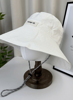 夏季大檐速干防晒渔夫帽