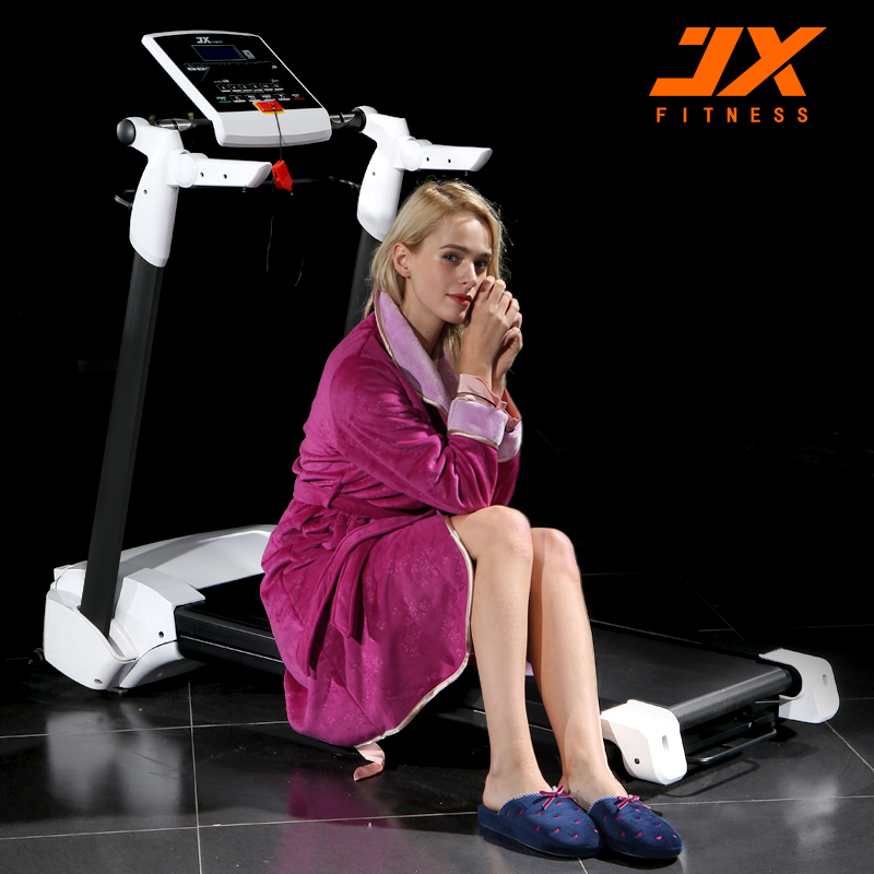 JX全摺疊家用跑步機免安裝小型智慧健身器材超靜音迷你款走步機