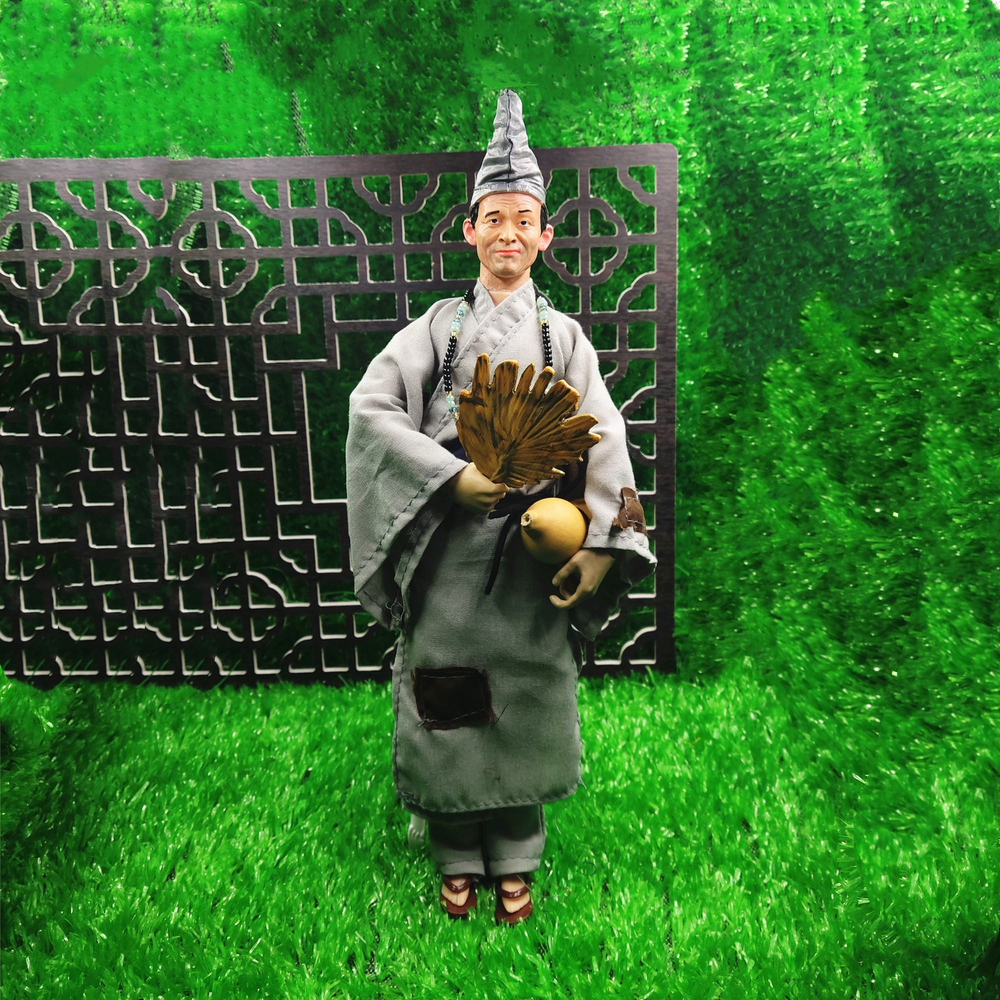 现货1/6济公道济和尚关节可动兵人模型玩具人偶娃娃手办摆件模玩 - 图0