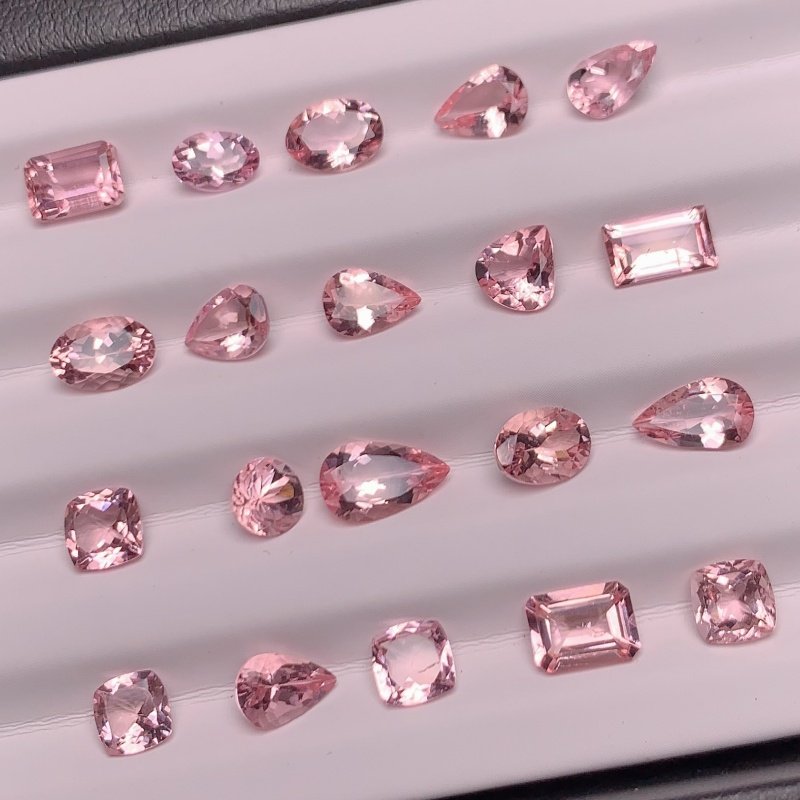 天然樱花粉摩根石裸石戒面18K金定制宝石水滴耳钉耳环戒指01,淘宝优惠券,粉丝福利购,淘宝优惠卷