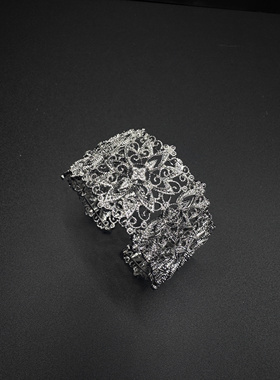 New Vintage古著 hollow out 镂空臂环