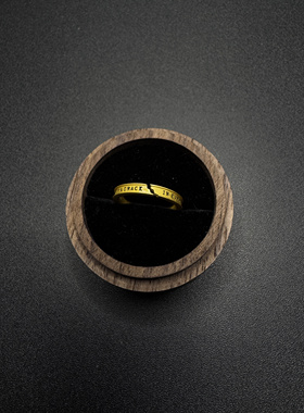 Vintage古著设计感古早风 小众戒指