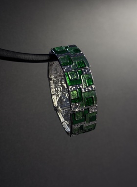 欧美复古滴釉手链女中古vintage高级感个性手镯小众手饰R42082