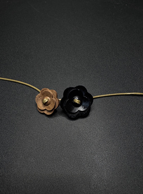 Vintage古著设计感古早风简约项链