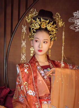 汉婚琉璎芷铜镀金套装
