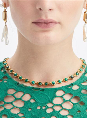 欧美设计师波西米亚小众项链女