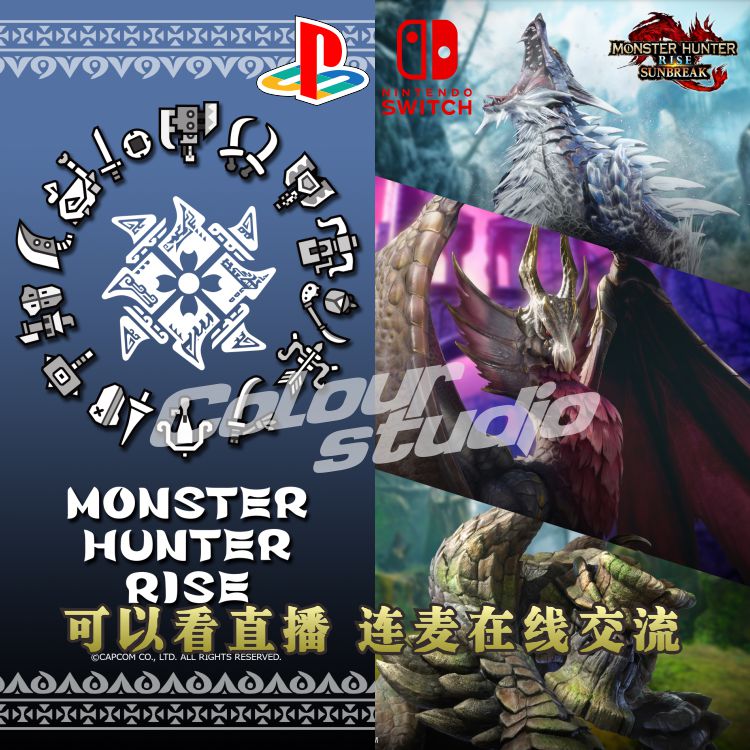 Switch ns PS5怪物猎人崛起rise曙光集会所怪异任务代练 陪练代打 - 图3