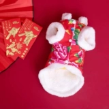 Кошачья одежда Зимний Новый год Тедди северо -восток да Хуа Цзяо Британский короткий банк.