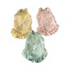 Pet Spring and Summer Pet Dog Summer New Thin Cat Cute Clothes Teddy Bichy Vest Small