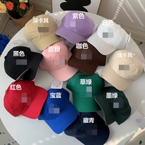 23 years new small label baseball cap male and female couple 100 hitch a duck tongue cap