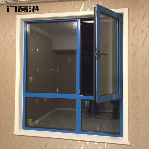 广州断桥铝门窗定制临街隔音窗户加装塑钢三层PVB夹胶真空玻璃-图0