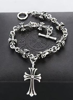 Cross bracelet a trendy couple's bracelet 十字架手链潮人手链