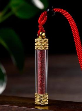 透明尼泊尔空心嘎乌盒项链可打开装藏朱砂护身符唐卡舍利男女挂件