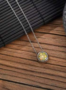 钛钢楞严咒六字真言民族风护身符