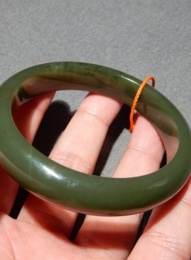 方言和田玉且末青黄口油润手镯