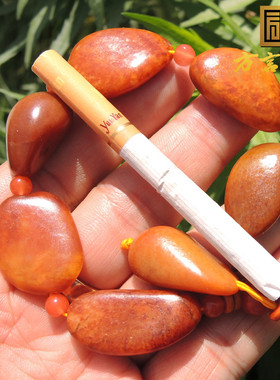 方言万元珍稀名品原生鸡油玉手串