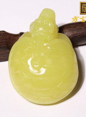 方言新品辽宁标本老熟龙龟手把件