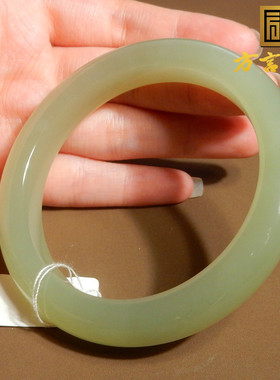 方言老坑湖水绿青提59mm手镯