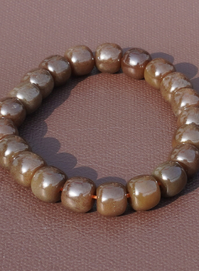 方言新疆且末金山矿老红糖玉手串